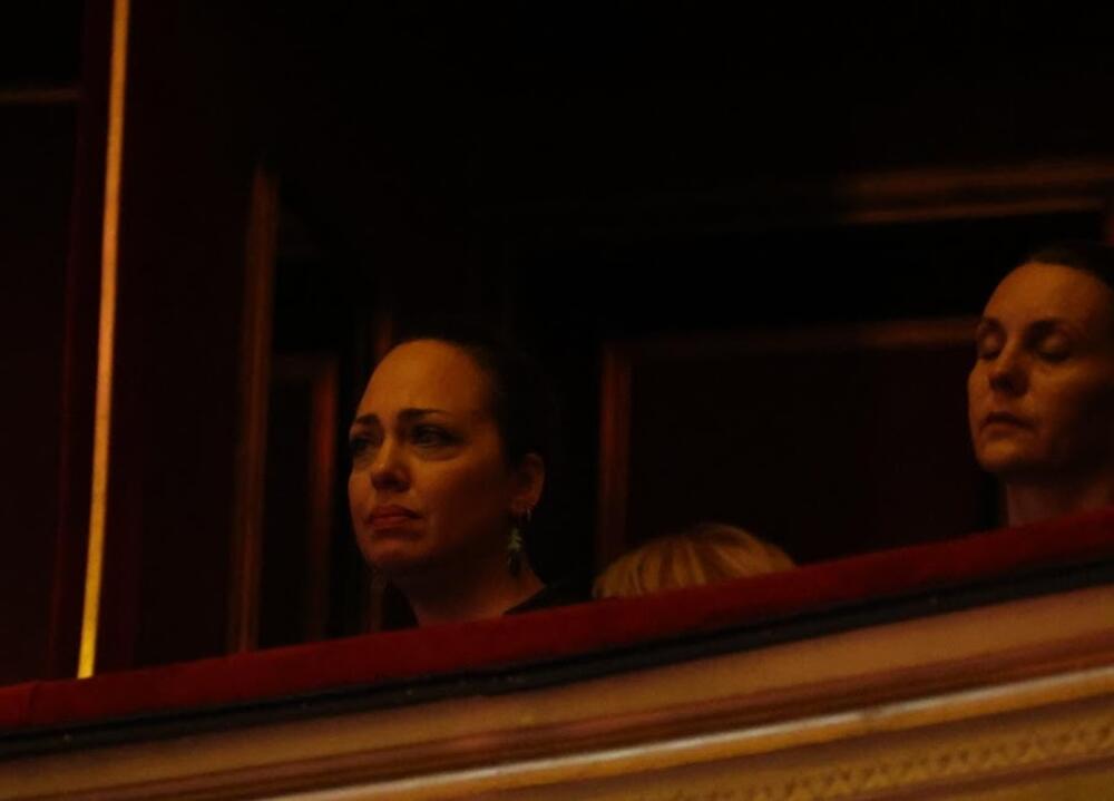 Vanja Milačić u suzama