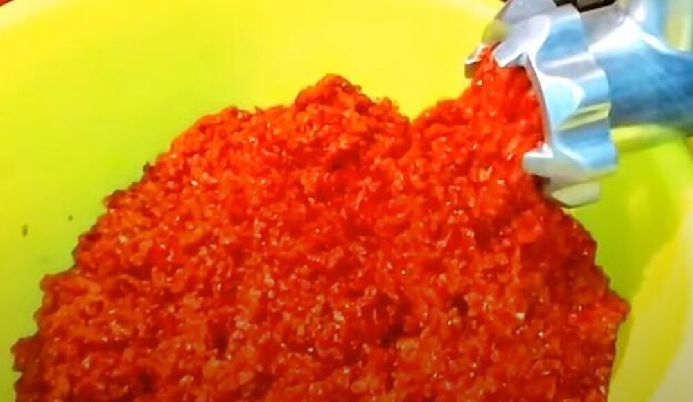 Mlevene pečene paprike