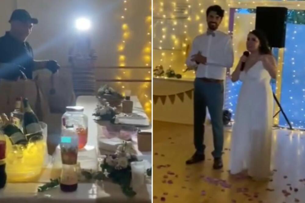 MLADA JE USRED SVADBE UZELA MIKROFON I UZVIKNULA 1 REČENICU: Gosti su ostali ukopani u mestu, da li je moguće