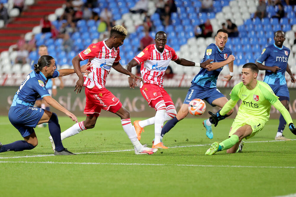 ZVEZDA U OGROMNOM PLUSU PRED NIŠLIJE: Radnički bez najvažnijeg aduta za Beograđane (FOTO)