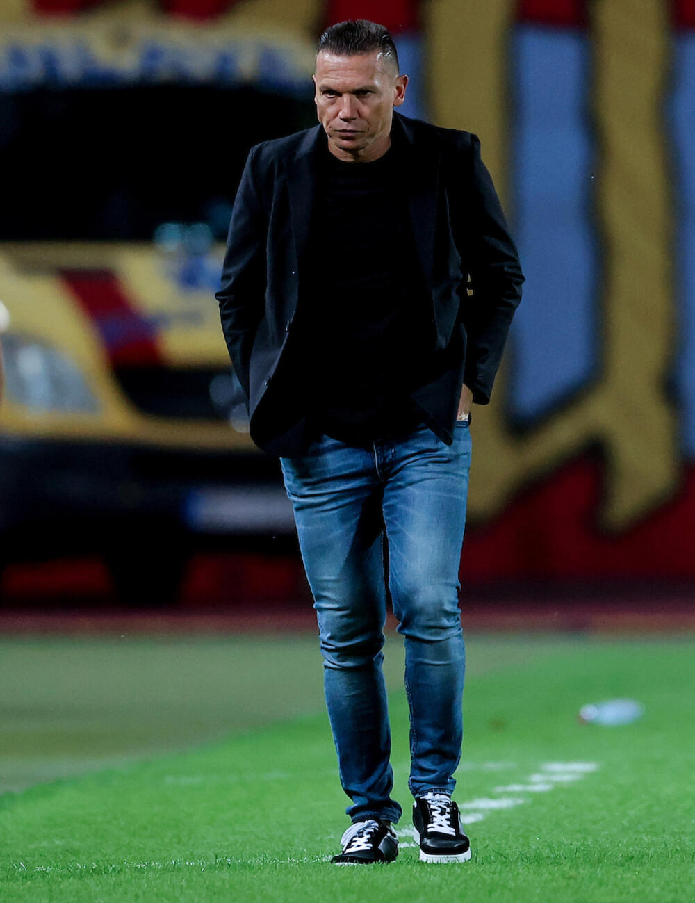 Barak Bahar na utakmici Crvene zvezde i niškog Radničkog