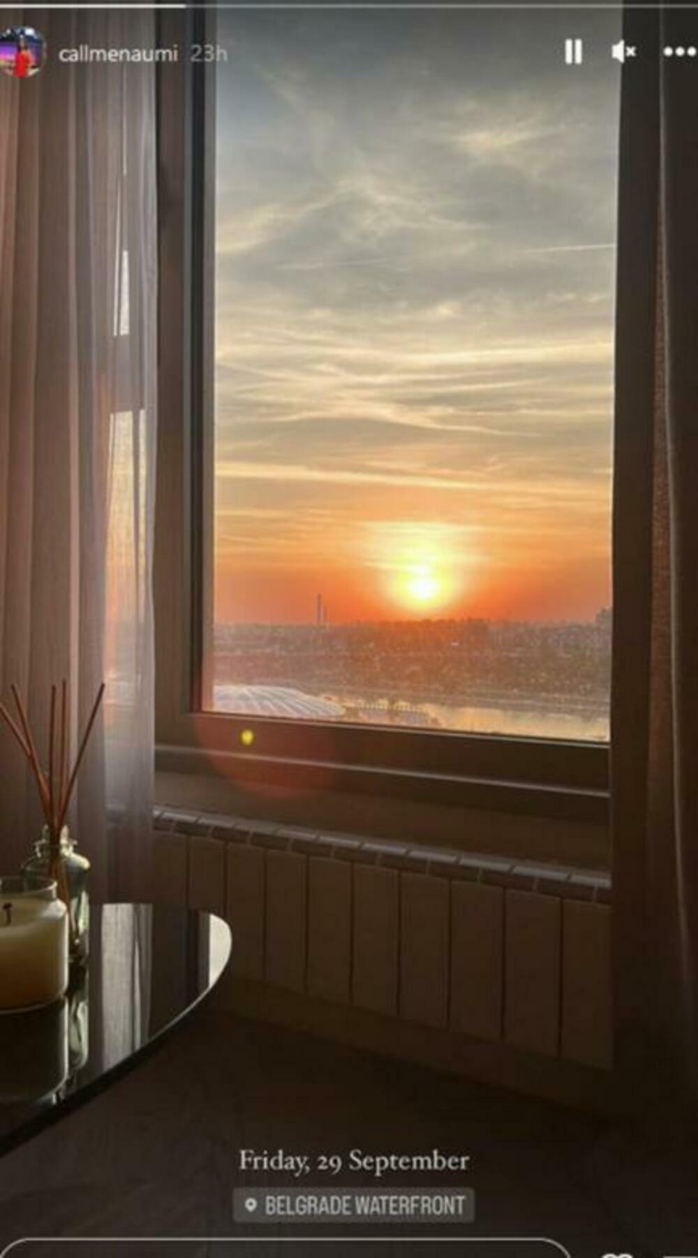 Oni su se iselili iz stana na Dorćolu u kojem su živeli, jer planiraju potpuno da ga renoviraju i spreme sobu za bebu