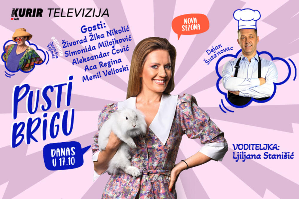 ZABAVNO I RASPEVANO POPODNE UZ VAŠU OMILJENU EMISIJU! Sjajni gosti i dobra atmosfera i ovog vikenda u "Pusti brigu"