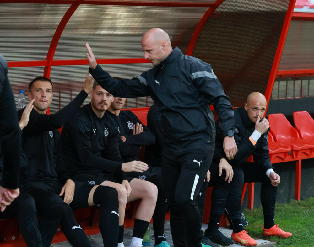 Igor Duljaj na utakmici Napretka i Partizana u Kruševcu