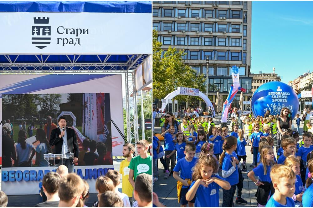 ODRŽANA MANIFESTACIJA „SAJAM SPORTA –BUDI OLIMPIJAC“ NA STAROM GRADU – UČESTVOVALO 25 KLUBOVA i OKO 200 NAJMLAĐIH