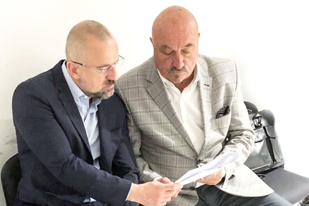 Milan Radoičić sa advokatom
