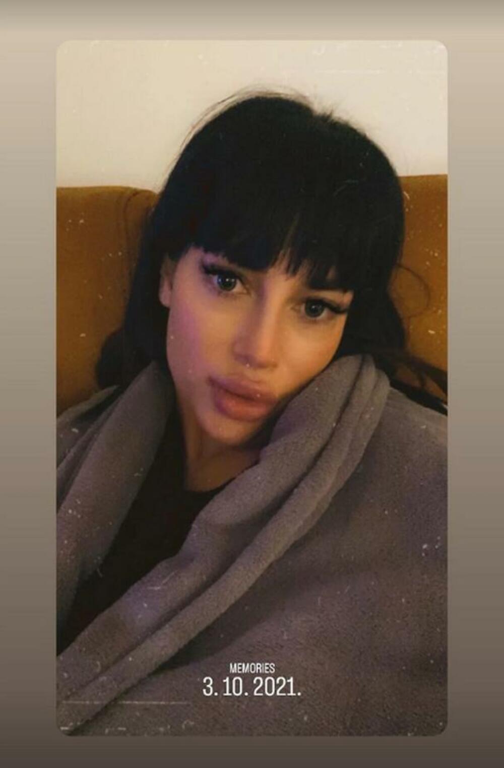 Fotografiju je objavila danas, a uslikala se 2021. godine