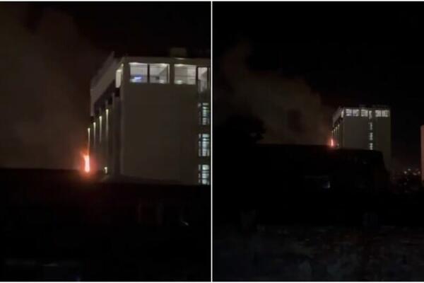 VATRENA STIHIJA GUTA VIŠESPRATNICU: Veliki požar u CENTRU Kragujevca! (VIDEO)