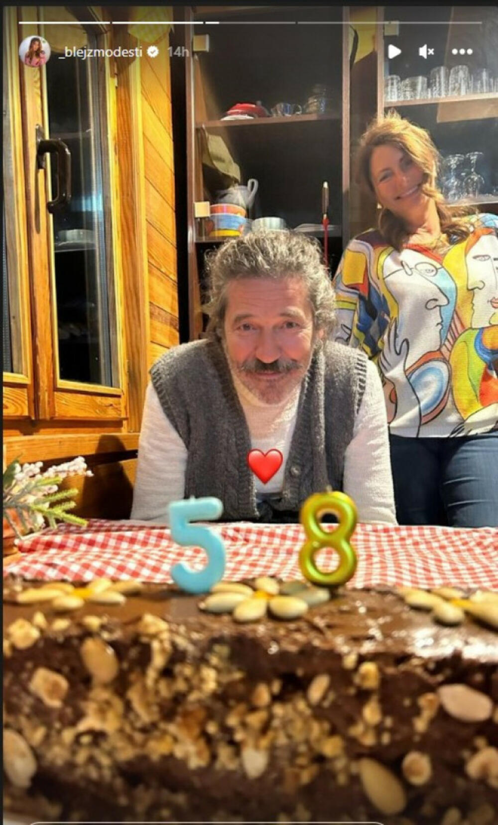 Glumac je juče napunio 58 godina, a proslavu je organizovao u krugu najbližih