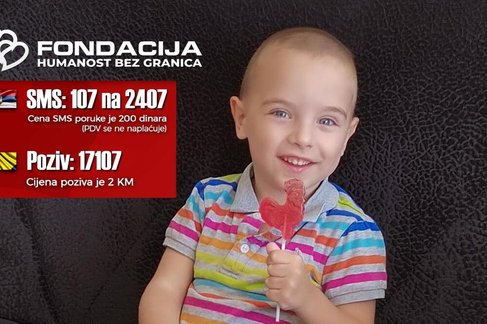 VUK IMA 5 GODINA, A NE STOJI I NE HODA: Porodici je potrebna naša pomoć