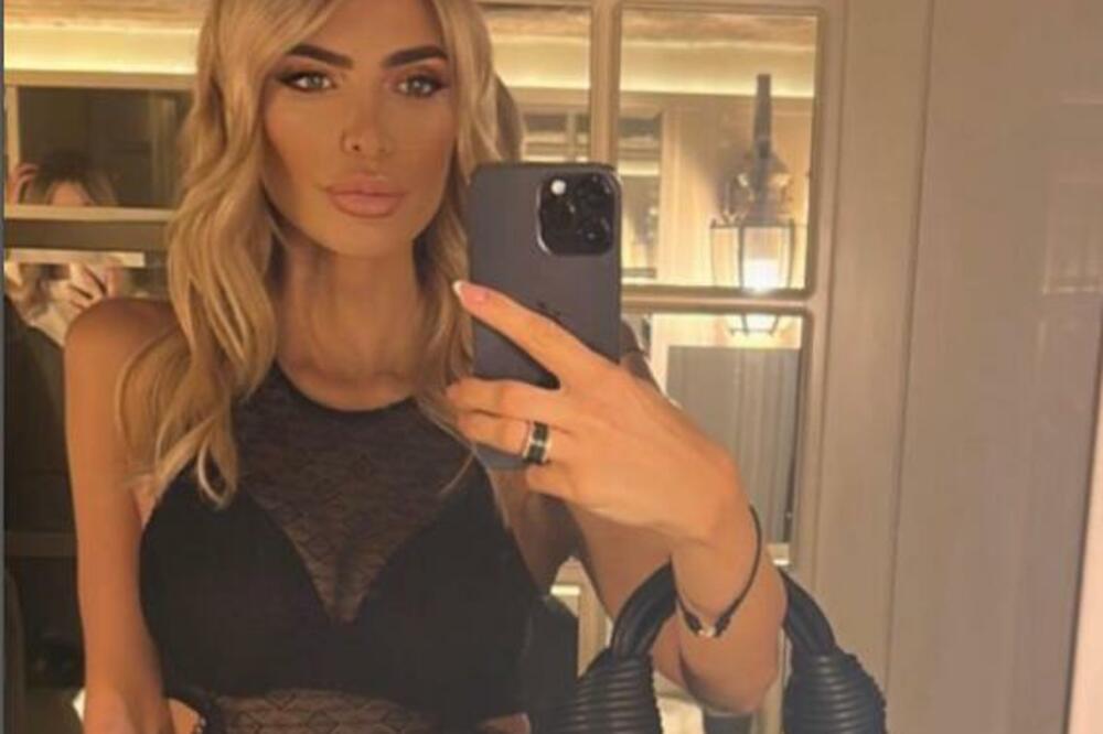 OVAKO SNEŽA BORJAN ODGOVARA HEJTERIMA! Na sebi ima samo belu košulju, a ostalo je ostavila mašti na volju! (FOTO)