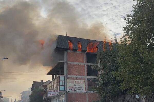 UHAPŠEN MUŠKARAC (48) ZBOG IZAZIVANJA OPŠTE OPASNOSTI: Epilog POŽARA u Novom Pazaru!