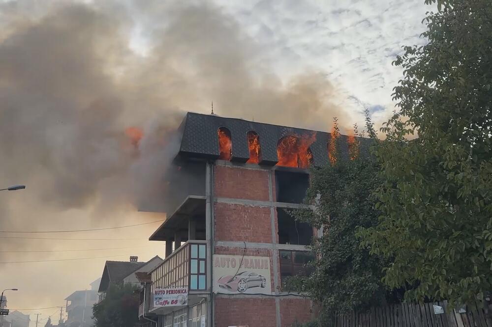 UHAPŠEN MUŠKARAC (48) ZBOG IZAZIVANJA OPŠTE OPASNOSTI: Epilog POŽARA u Novom Pazaru!