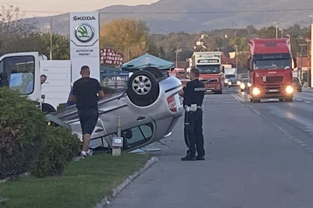 NAJNOVIJI DETALJI SAOBRAĆAJNE NESREĆE KOD ČAČKA: Povređena cela PORODICA, među njima i DECA (FOTO)