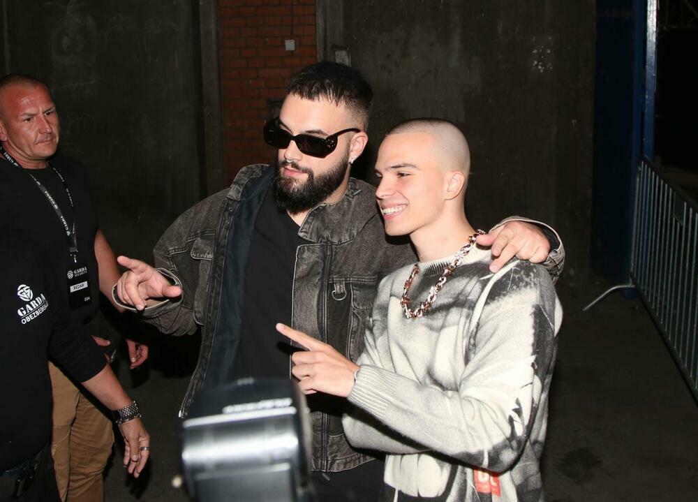 Poznati reperi stali su pred medije i otkrili kako se osećaju povodom prvog solističkog koncerta kao i šta su spremili večeras.