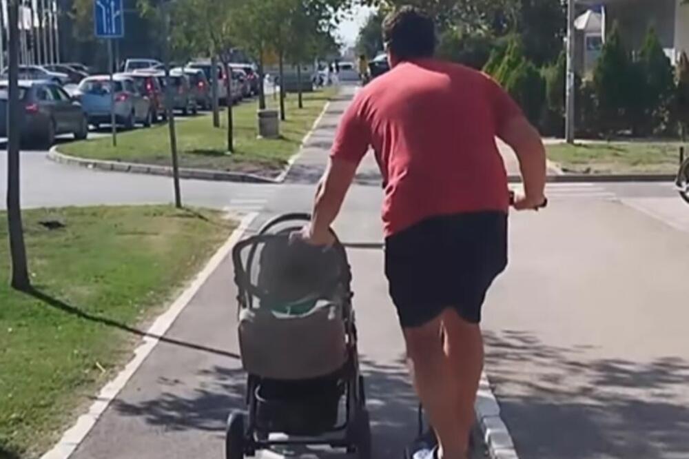 PRIZOR NASRED ULICE RAZBESNEO NOVOSAĐANE: Pazite ŠTA je URADIO, gde je BEZBEDNOST? (VIDEO)