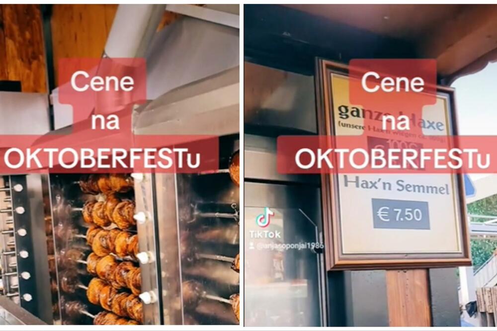 "ŠTO NISI PONELA DVA BUREKA SA SOBOM": Srpkinja podelila iskustvo SA OKTOBERFEST-a, ljudi ŠOKIRANI CENAMA! (VIDEO)