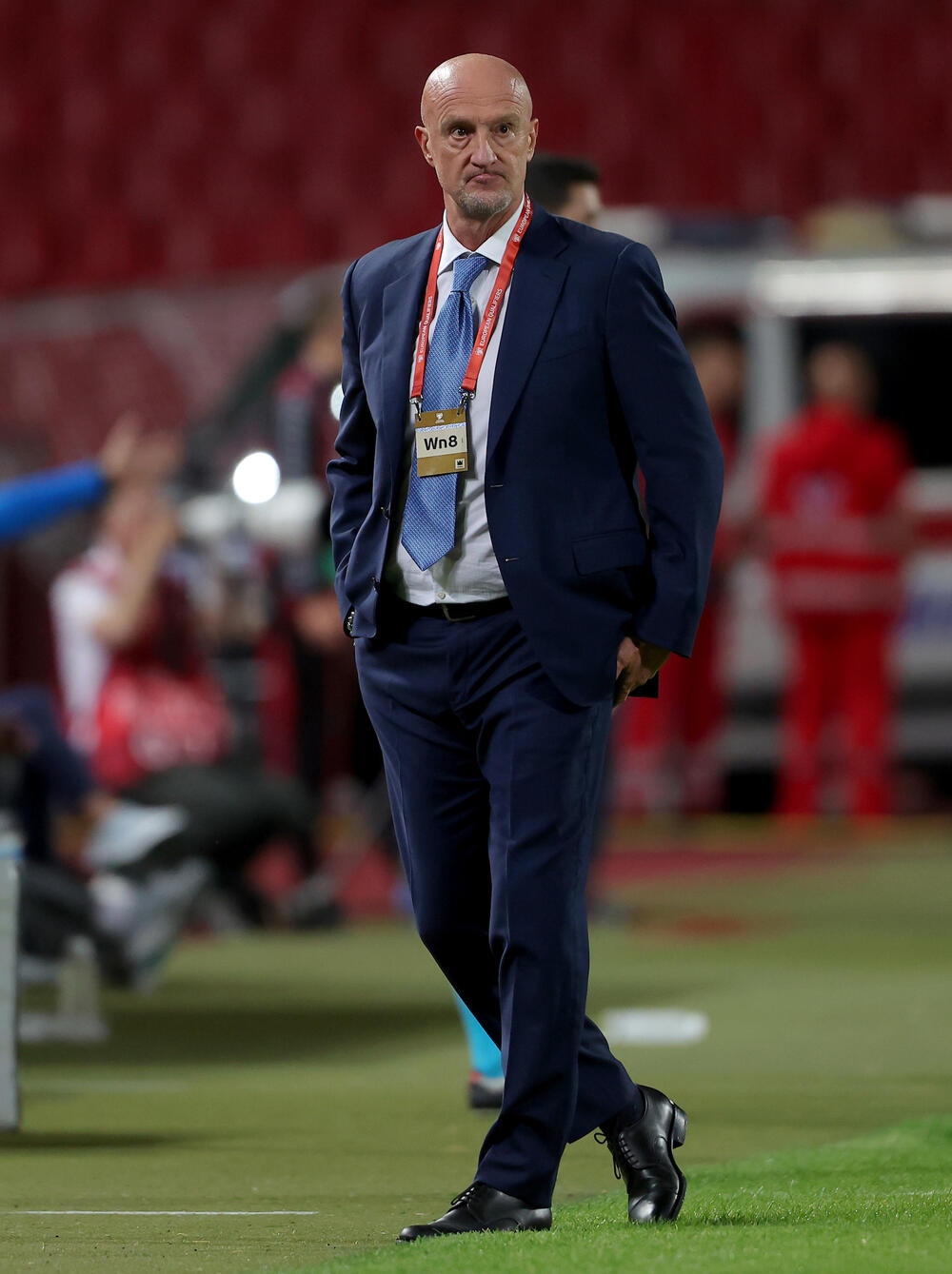 Marko Rosi na utakmici Srbije i Mađarske