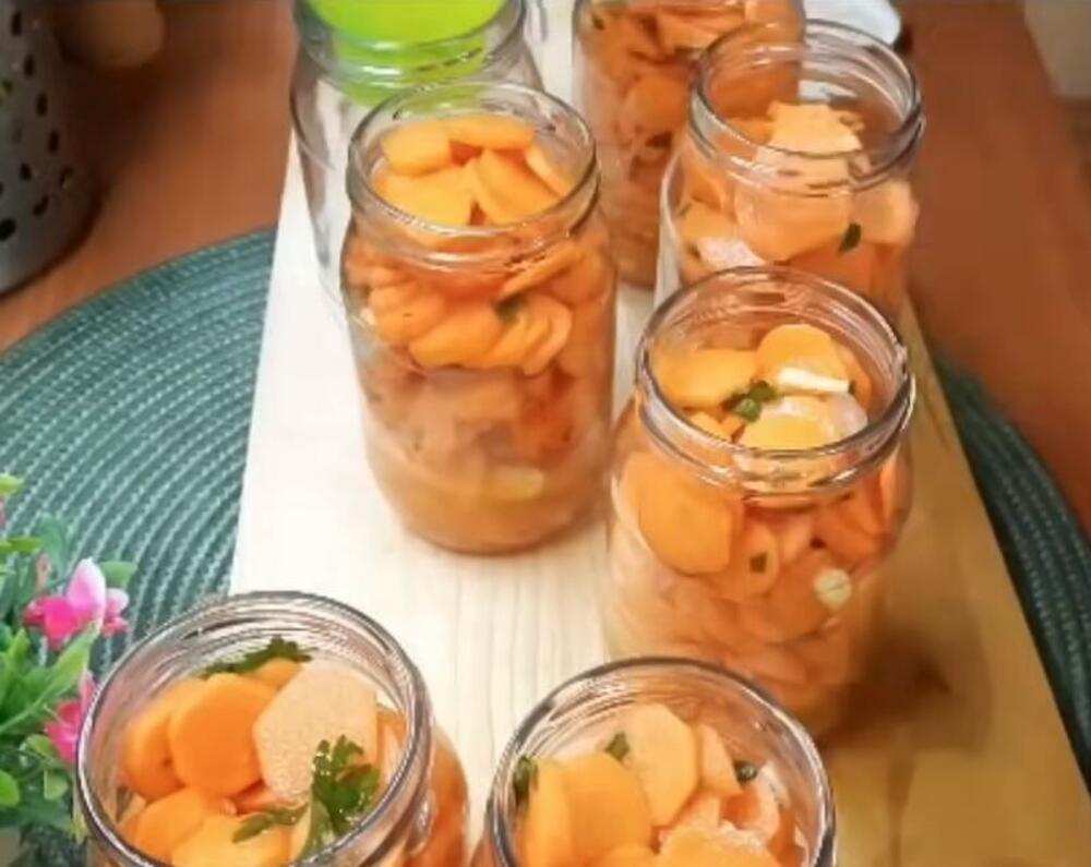 Šargarepa u tegli, Zimnica