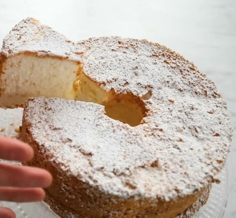 Anđeoski kolač, Kolač