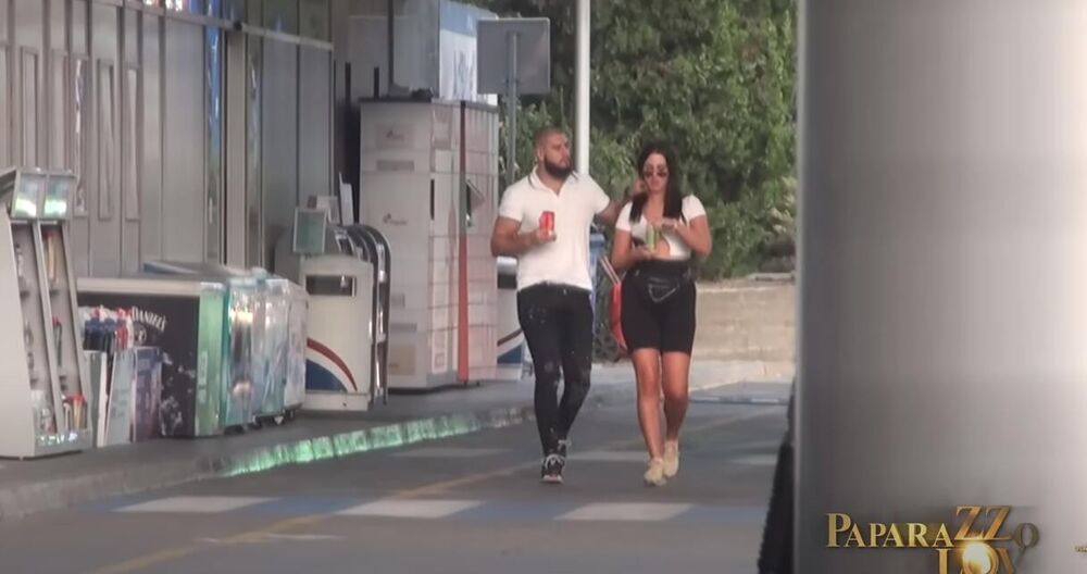 Dejan Dragojević sa devojkom Jovanom