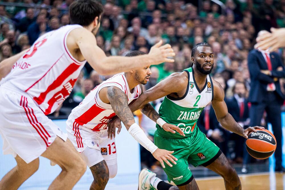 Detalj sa utakmice Žalgirisa i Crvene zvezde