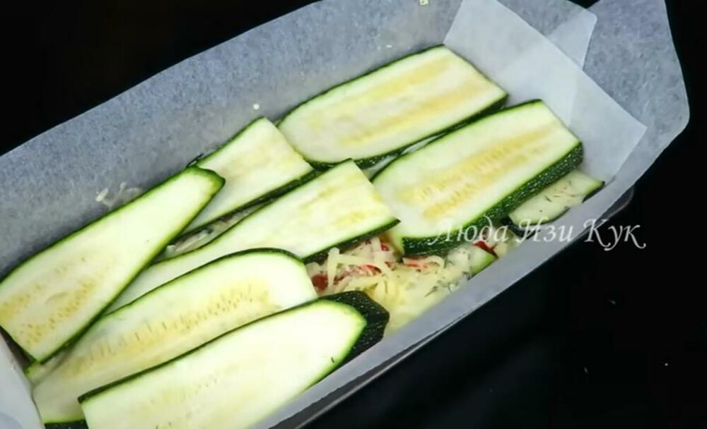 Spremanje slane torte sa tikvicama