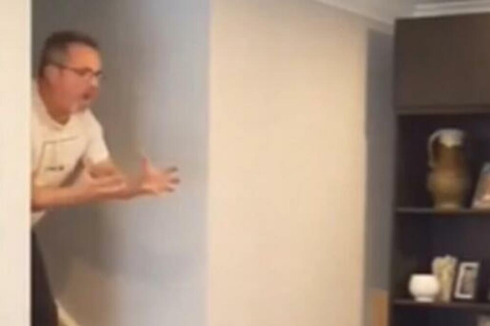 KAD JE VIDEO ŠTA SU DECA URADILA SAMO ŠTO SE NIJE ONESVESTIO: Kuća se tresla do njegove VIKE (VIDEO)