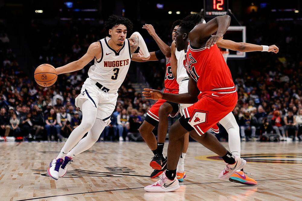  Džulijan Strouter na utakmici Denver Nagetsa i Čikago Bulsa