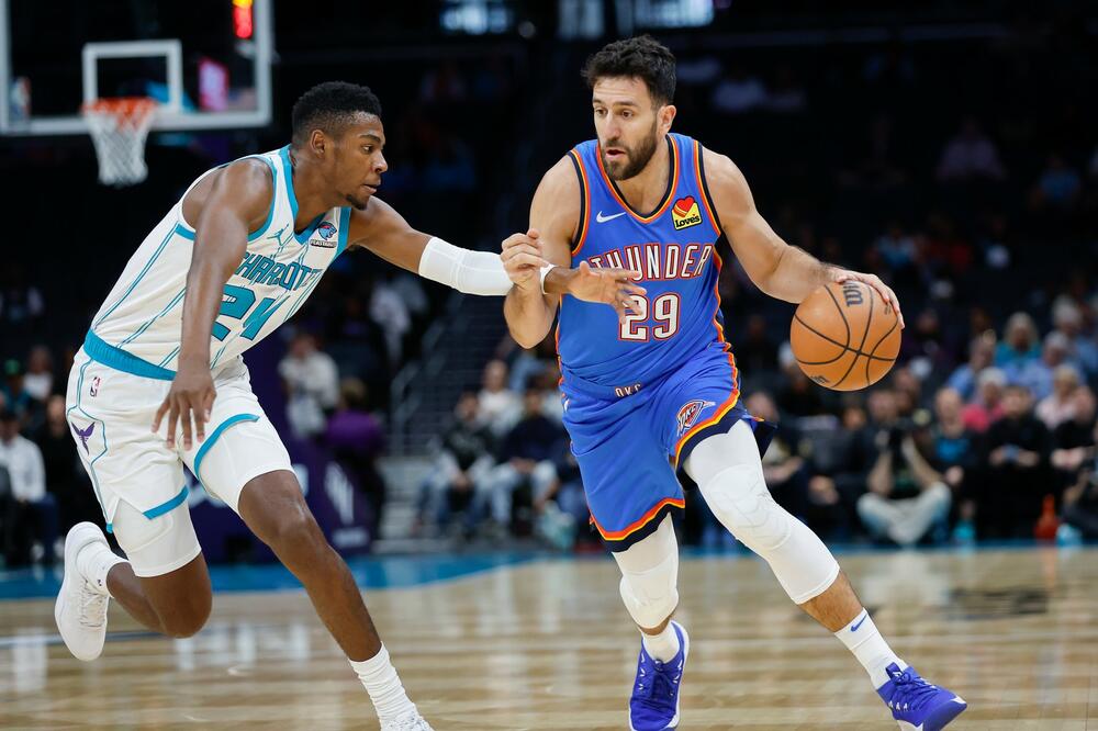 MICIĆ NAJBOLJI U ASISTENCIJAMA! Vasa upisao prvi start u dresu Oklahome (VIDEO/FOTO)