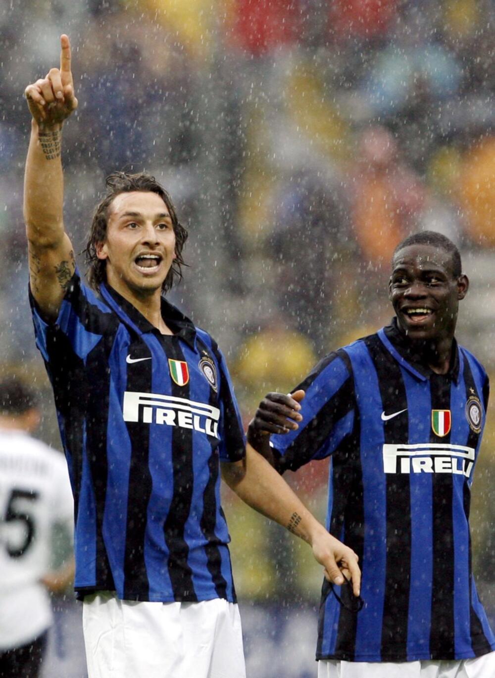 Od osmega do prozivki: Zlatan Ibrahimović i Mario Baloteli u dresu Intera