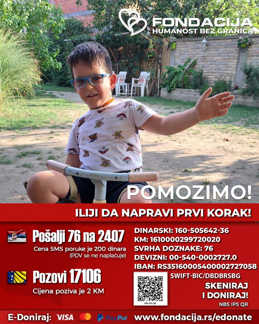 Pomozimo Iliji Milanoviću