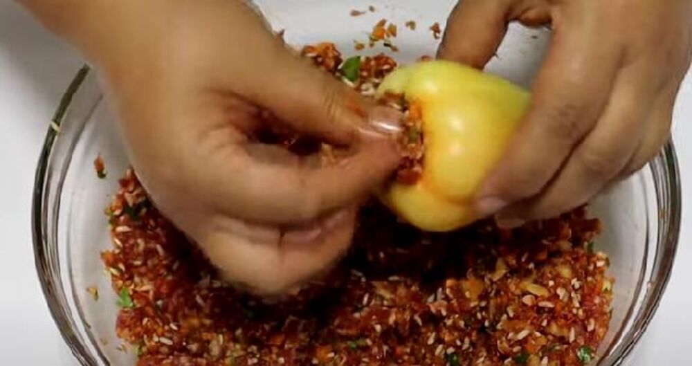 Punjenje paprika