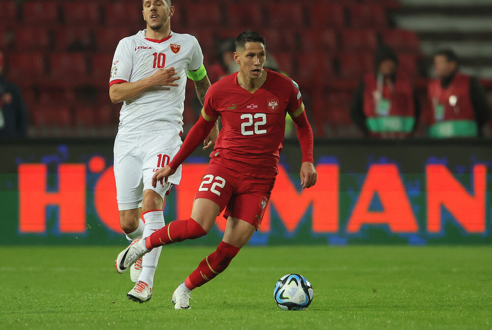 Saša Lukić u dresu Srbije 