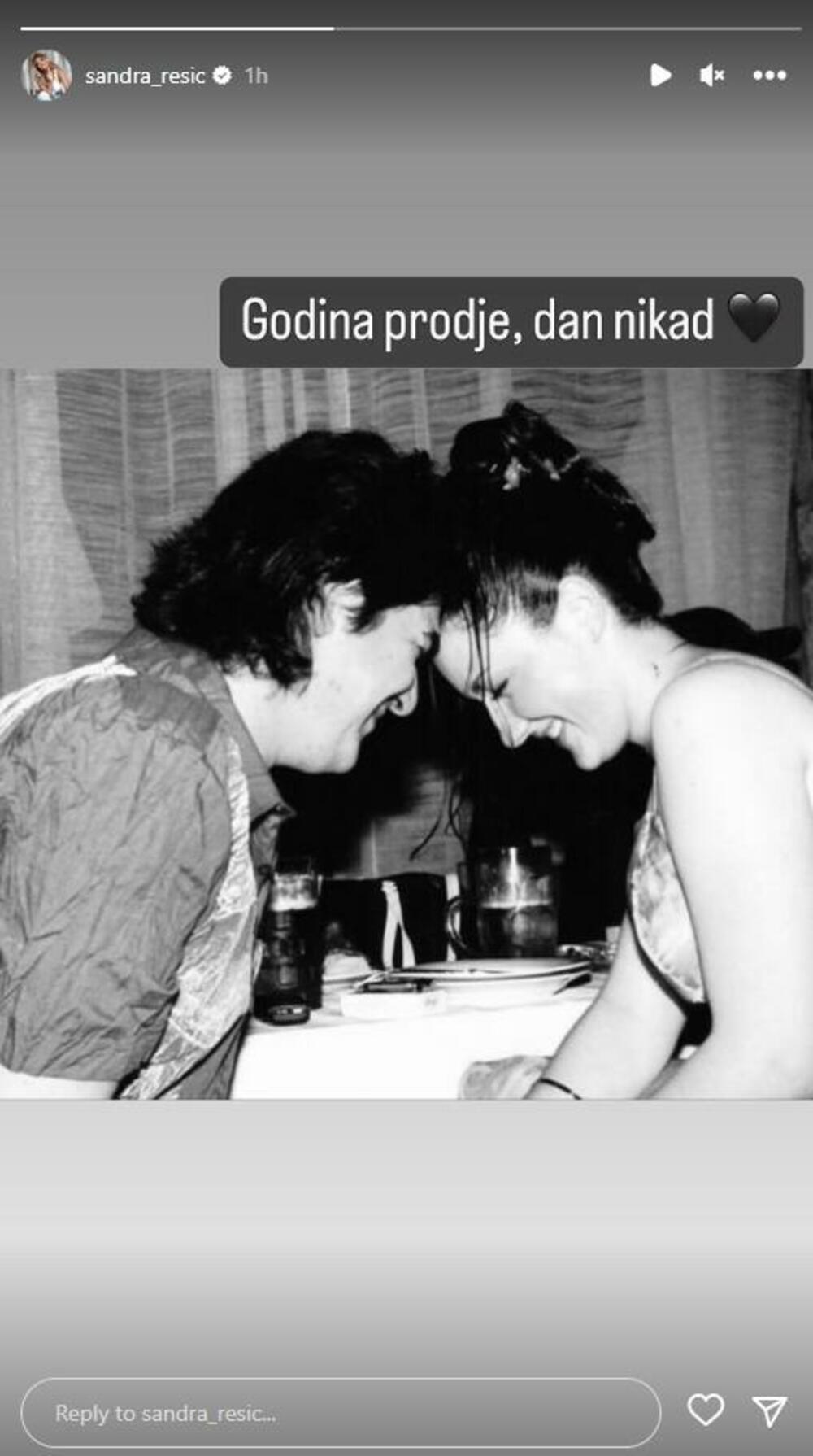 Stara uspomena Sandre i Nina Rešića