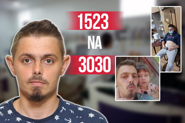 DEJAN ŽELI DA SE KAO RANIJE IGRA SA SVOJOM ĆERKOM: Potreban mu je novac za transplantaciju bubrega, pomozimo!