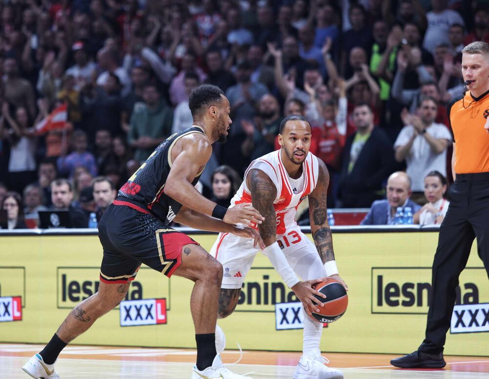 Šabaz Nejpir na utakmici Crvene zvezde i Monaka
