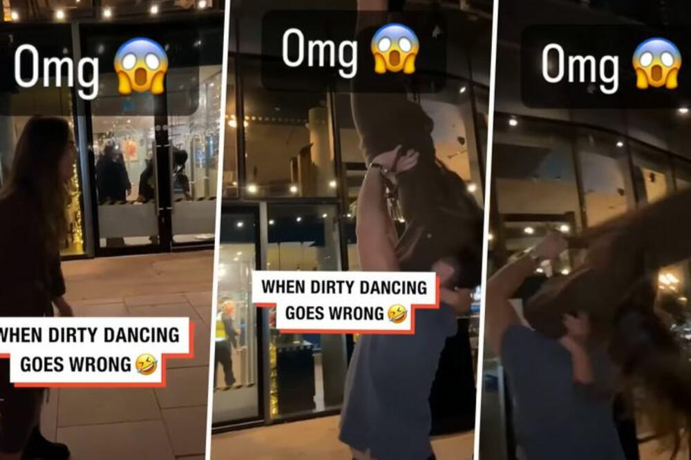 "SREĆA DA JE NOSILA LEP DONJI VEŠ": Par zaigrao PRLJAVI PLES na ulici, a devojka za sekund ostala... (VIDEO)