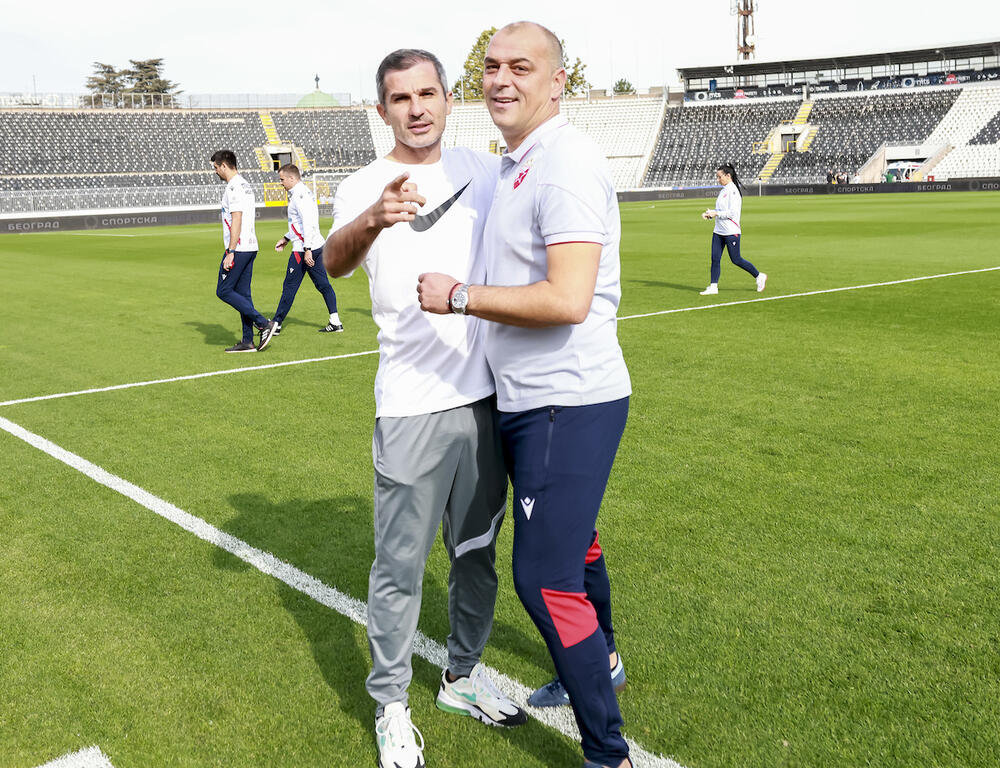 Treneri Nenad Stojaković i Nenad Milijaš