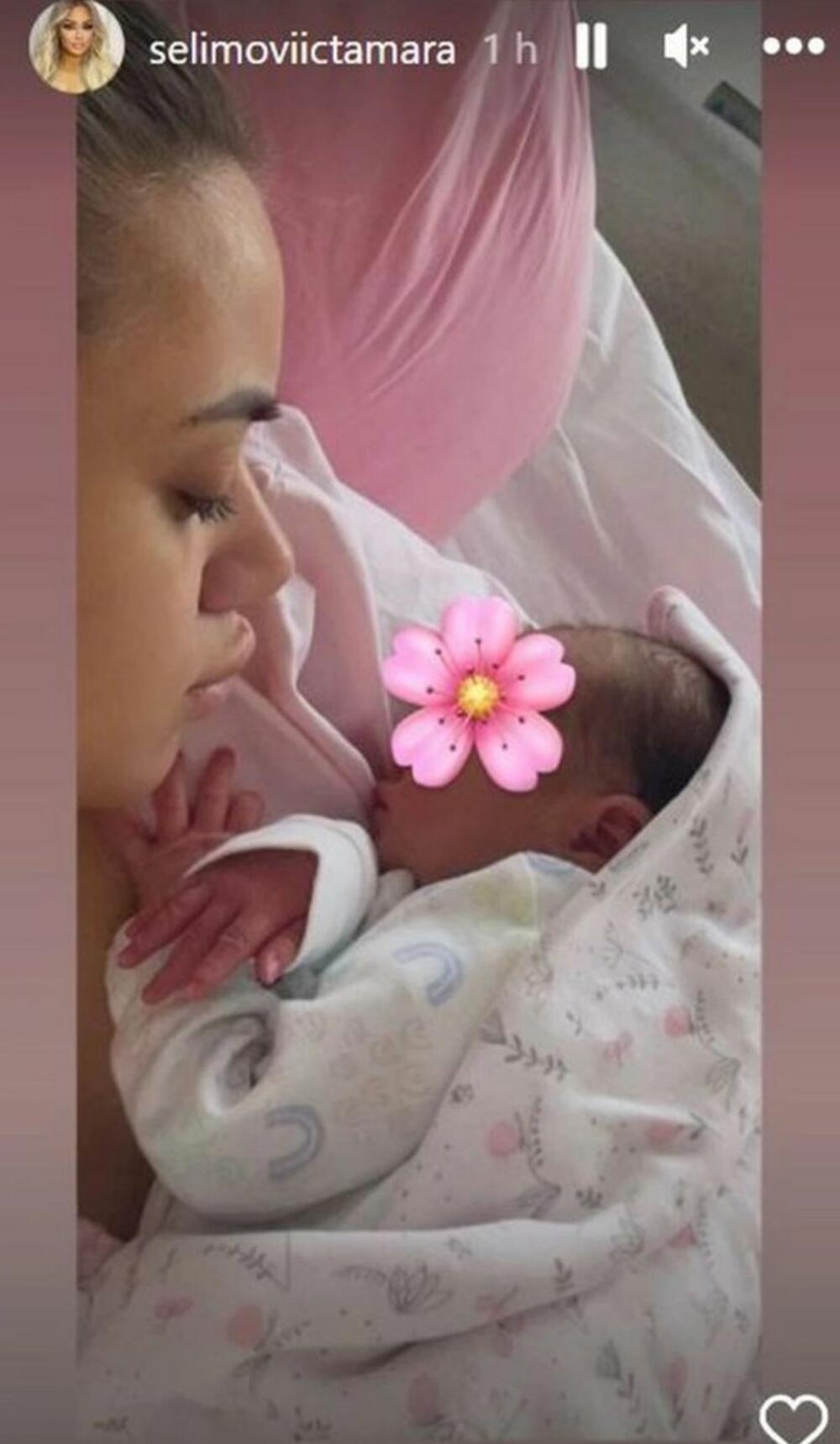 Prva fotografija Tamare Selimović nakon porođaja
