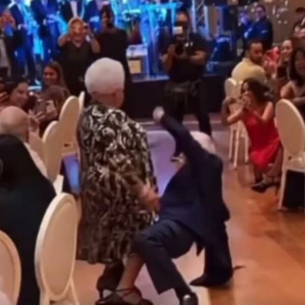 BAKA I DEKA SU IZAŠLI NA PODIJUM I ISTOPILI SRCA SVIH PRISUTNIH: Pogledajte ovo i vaše će otopiti (VIDEO)