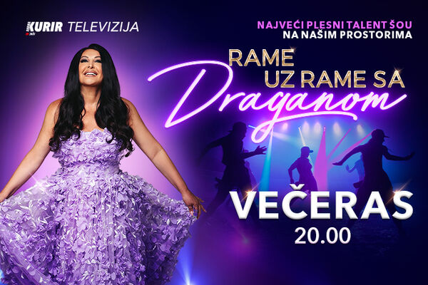 DANAS POČINJE SPEKTAKULARNI ŠOU "RAME UZ RAME SA DRAGANOM"! Ne propustite šou koji pomera sve granice dobre zabave