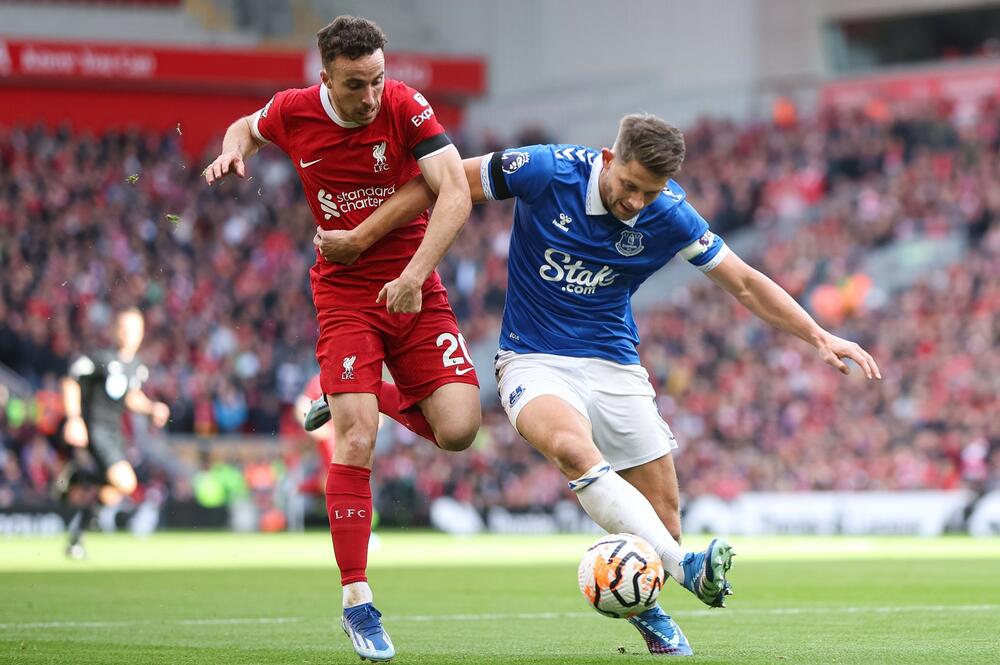 Detalj sa utakmice Liverpula i Evertona