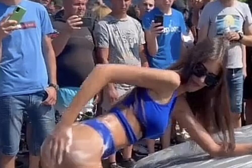 DA LI JE OVA ŽENA REALNA? Sandri se nekada SMEJALA SRBIJA zbog KVIZA, a sad tek FRAPIRA: Skroz MOKRU je snimali