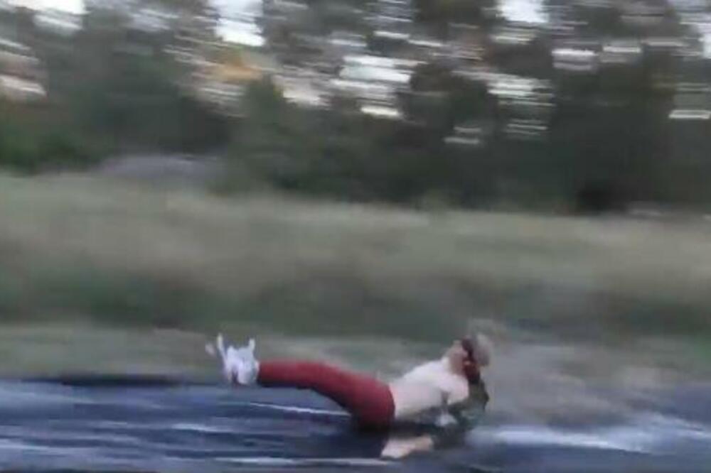 NESREĆNIKU NOGE PRIVEZALI ZA KAMIONET, A ONDA JE USLEDIO HAOS: Počeo je da JAUČE OD BOLOVA kad su... (VIDEO)