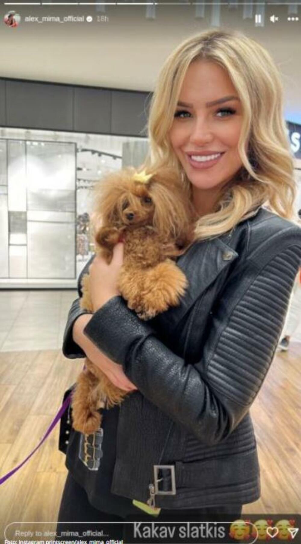 Aleksandra Nikolić pokazala trudnički stomak