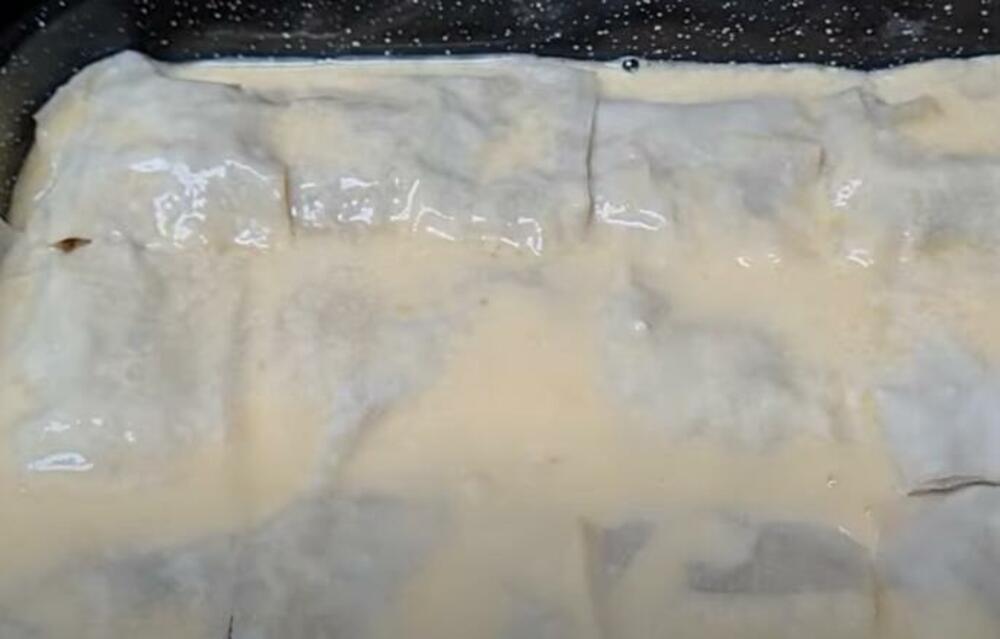 Prelivanje pite sa mesom