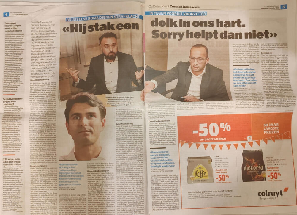 Podneo čak tri tuzbe protiv pomenutog političara zbog uvreda Roma.