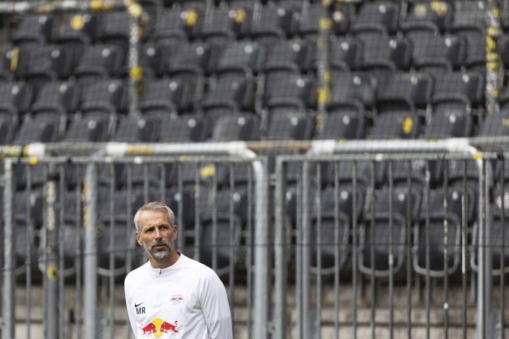 Marko Roze na treningu Lajpciga