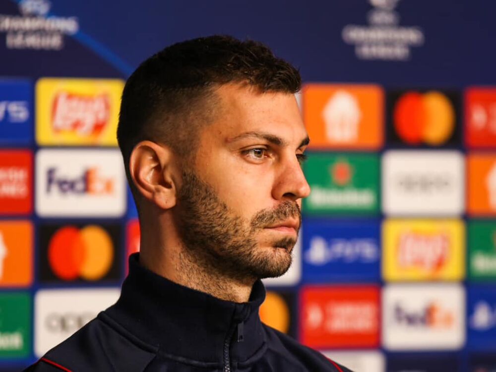 Aleksandar Dragović na konferenciji za medije pred Lajpcig